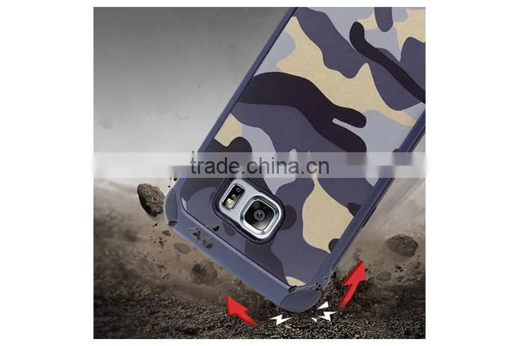 Shenzhen Factory Supplier oem camouflage cell phone case for samsung note 7