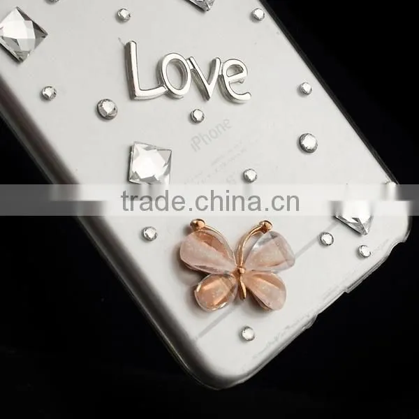 Luxury Crystal Diamond Rhinestone Bling Hard Cover Case For Apple iPhone 6 plus