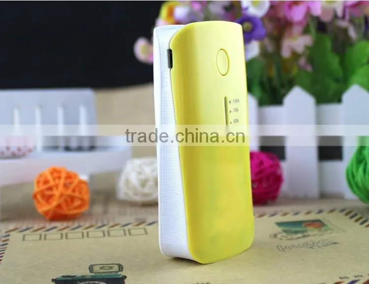 Hot Selling The Best quality multi-color Portable Gift Power Bank 5200mah and Small and exquisite delicate