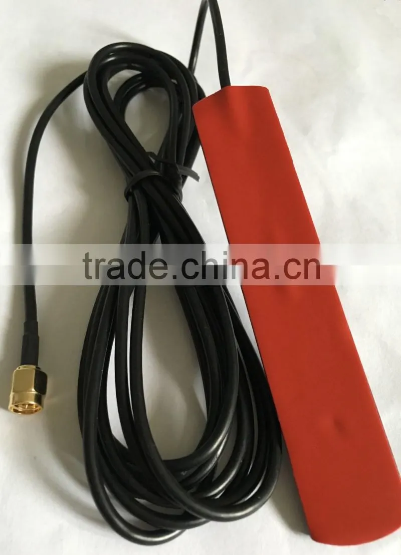 outdoor GPS GSM patch antenna with Adhesive Mounting