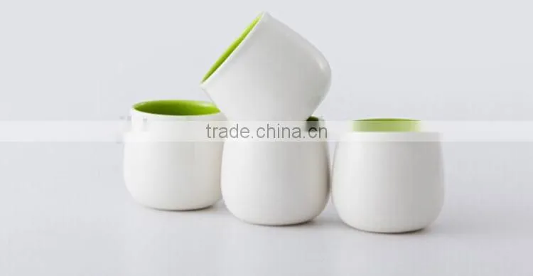 Promotional 5pcs fine white bone china tea set