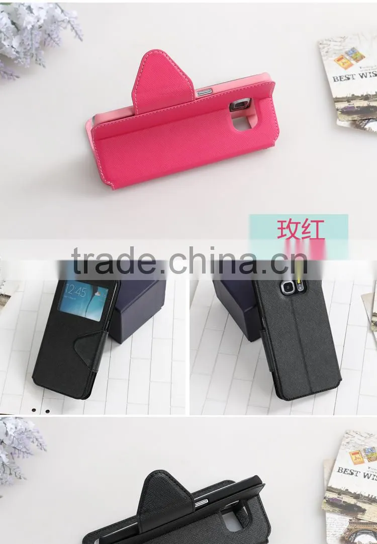 LZB high quality flip pu leather phone cover for Micromax Canvas HD A190