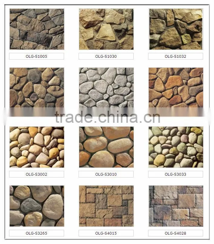 Artificial art stone for wall decoration