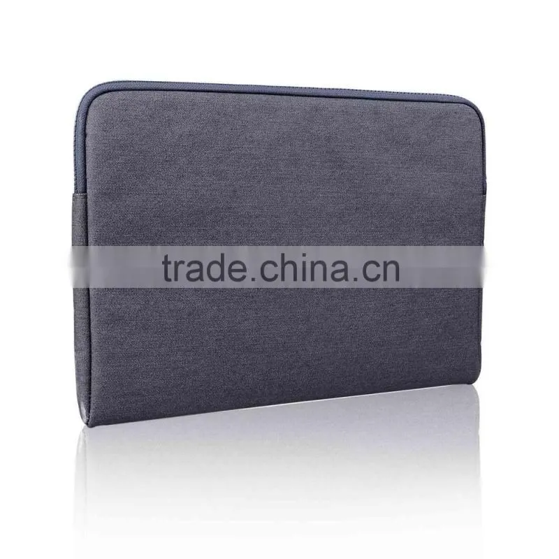 Multifunction laptop shoulder strap bag briefcase premium denim fabric 11-15 inch notebook computer for macBook case B022845(1)
