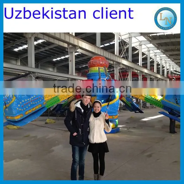 Most popular amusement thrill adult game jumping rides machine