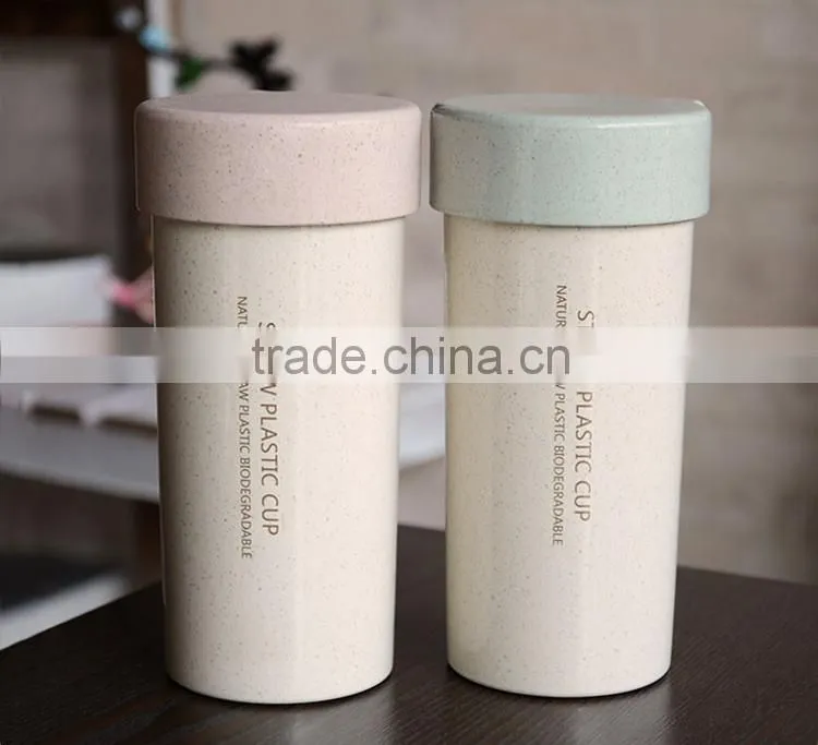 Flexible Health Plastic Joyshaker Private Label Water Bottle With Straw