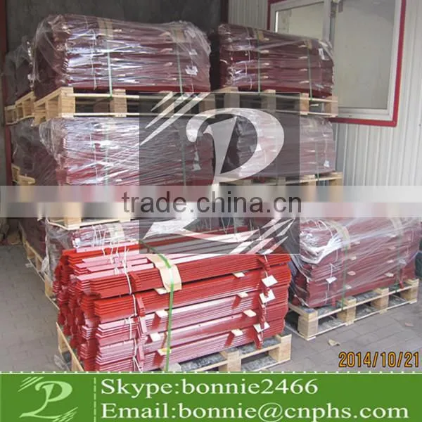 L type vineyard post for European countries