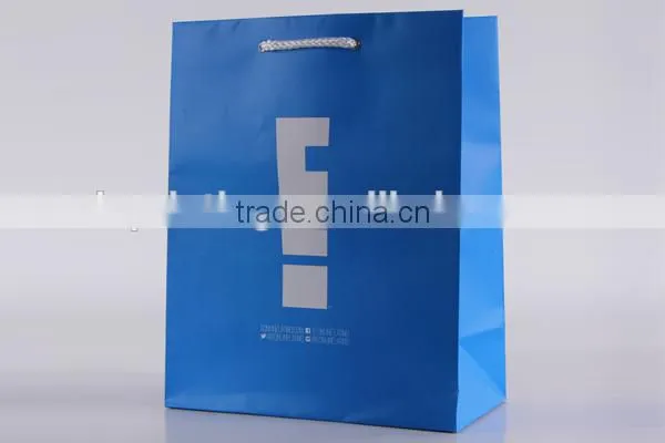 Custom new design printed packaging bag/ printed popular paper bag/ durable printed bags for shopping wholesale