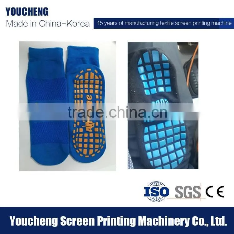 Automatic rotary sock printing machinery silicon glove printing machine price