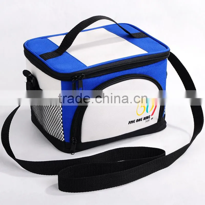 2014 Hot sell 6 pack beer can bottle insulated cooler lunch bag