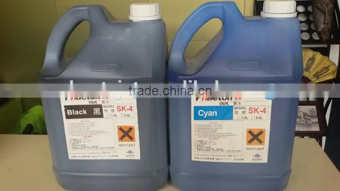 Original Phaeton SK4 Solvent Ink for Universal Phaeton Machine UD-3266Q SPT1020 35pl Printhead Series