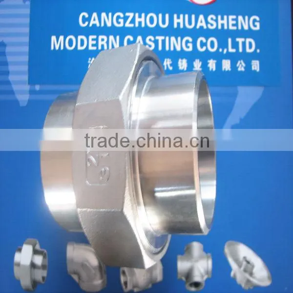 ANSI 1/8-4 inch stainless steel union