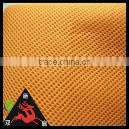 China popular warp knitted low price of mesh fabric for sports shoes