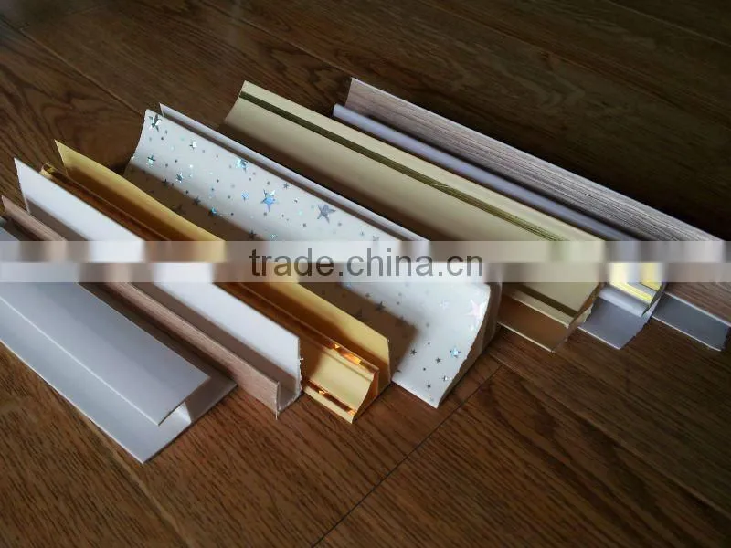 high intensity pvc corners for decoration