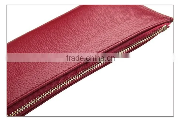 Lining Fabric Wallet Women Leather Wallet Ladies Wallet Wholesale