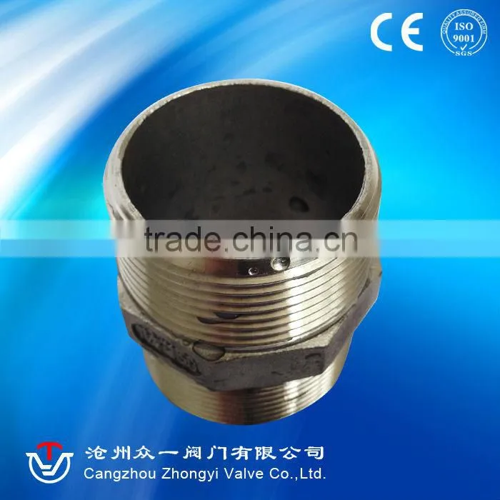 Standard 304,201 stainless steel threaded pipe fittings