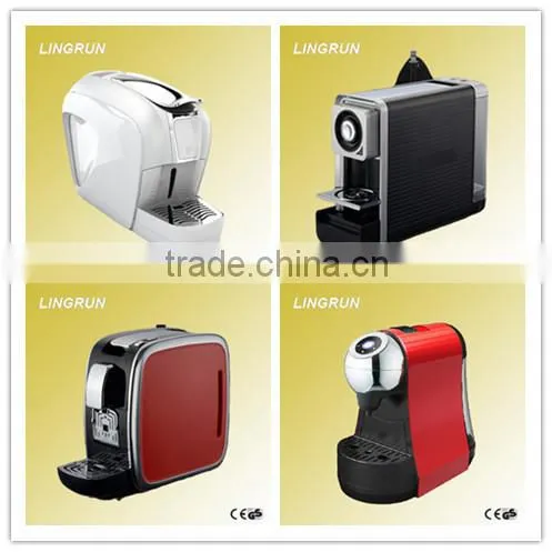 Automatic capsule coffee machine