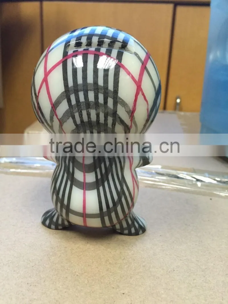 Tartan Feature DIY Toys,Animal Shaped Vinyl Toys,Cusomized Plastic Toys