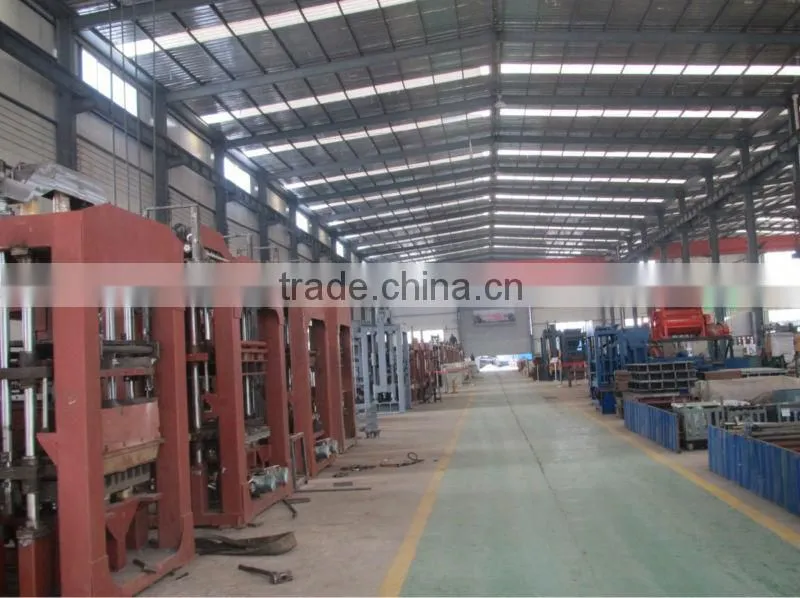 QT4-24 Vibrate Block Production Machine / Cement Block Production Line DONGYUE
