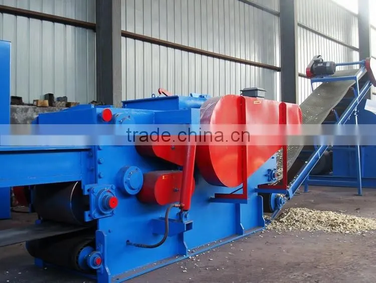 Industrial price mobile wood chips making wood chipping machine, wood chipper shredder, electric drum wood chipper machine