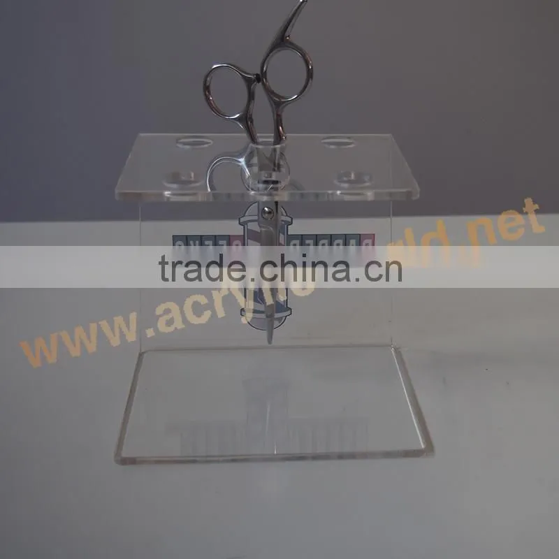 acrylic scissor holder
