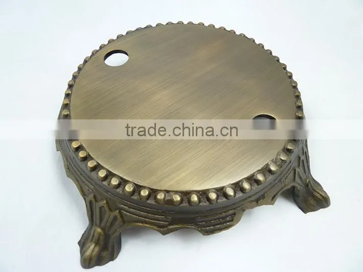 Classical antique brass Floor standing type toilet Hand Shower