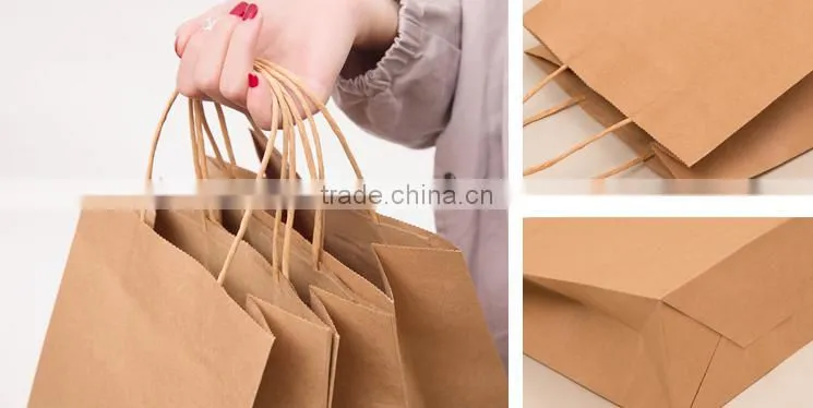 China Wholesale Market Handle For Karft Paper Bag Shipping Paper Bag