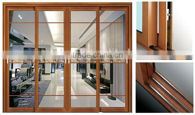6063 extruded aluminium profile for structural curtain wall