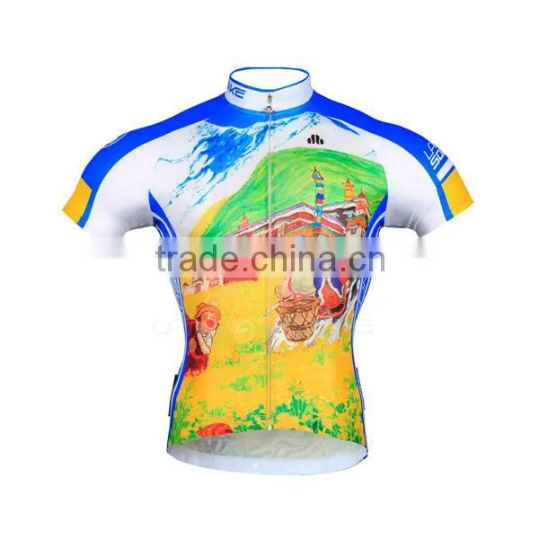 Lance Sobike 2013 Summer Sublimation short Sleeve Cycling gear jersey