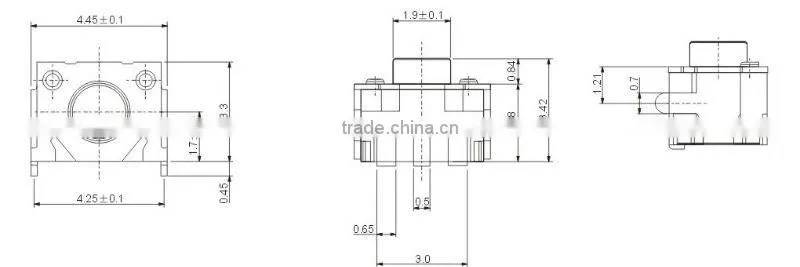 smt type tact switch TS-1118