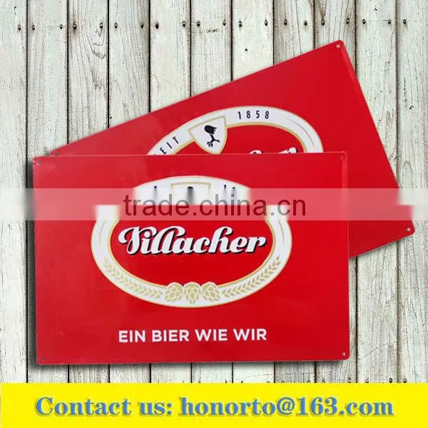 decorative calendar tin sign with magnet