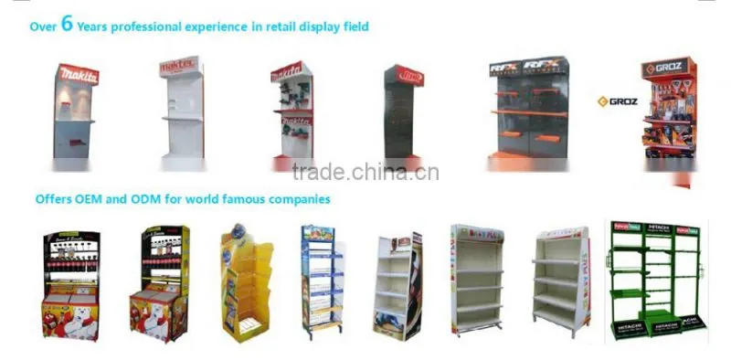 supermarket display rack/retail display rack