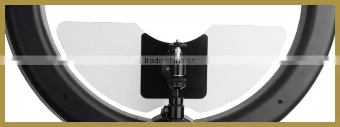 Bi color LED Ring Light Macro Photography with mirror Diva on Portrait Children photography