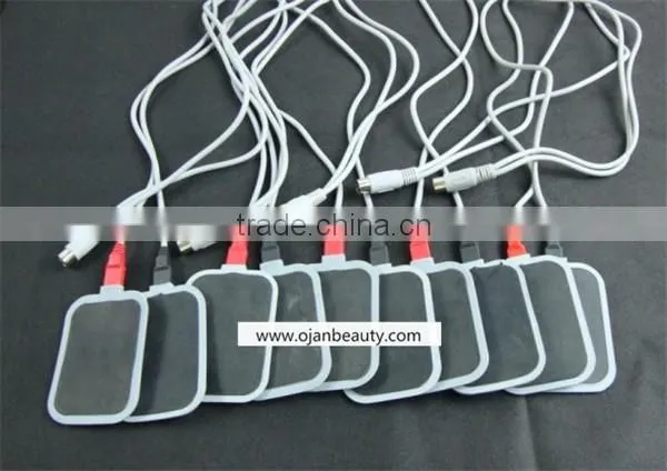 2016 portable tens ems unit slimming machine professional electric muscle nerve stimulator with heating therapy for pain relief