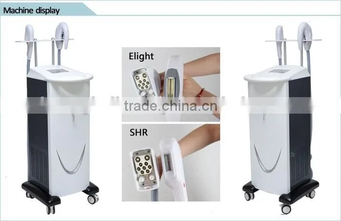 vertical shr Elight hair removal
