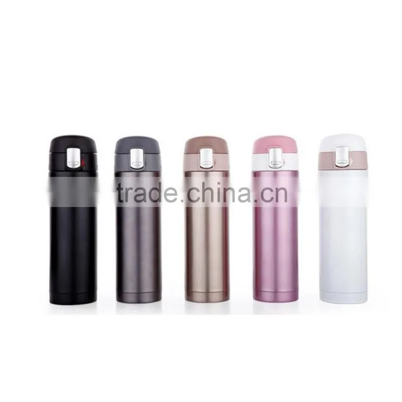 black vacuum cup double wall, daily use stainless steel tumbler, drinkware vacuum tube cup