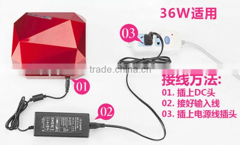 36w uv led nail lamp nail curing lamp led nail dryer china factory Mexingroup