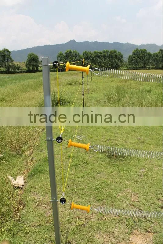 high extensive stainless steel electric fence gate spring for farm fence gate