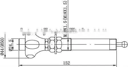throttle control lever for small engine