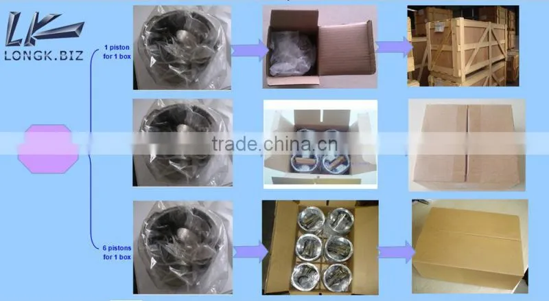 K20A3 2.0L Spare Parts Engine Piston