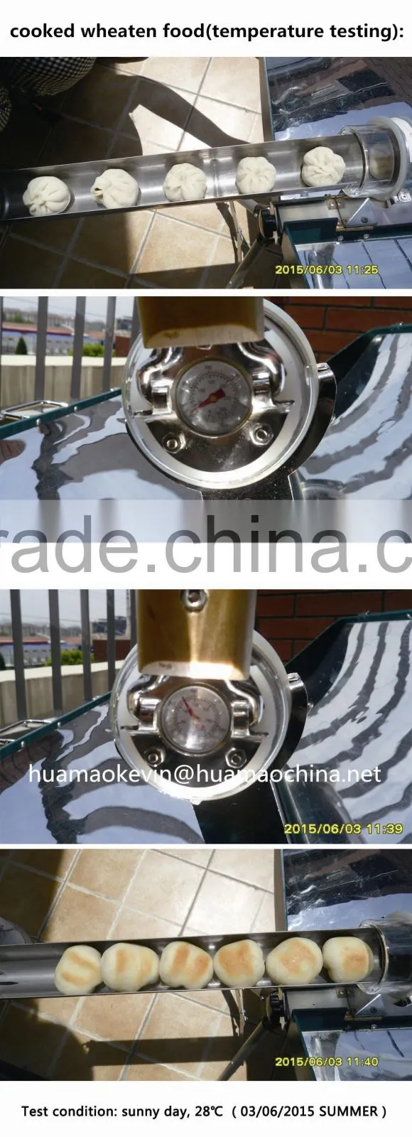 vacuum tube solar cooker