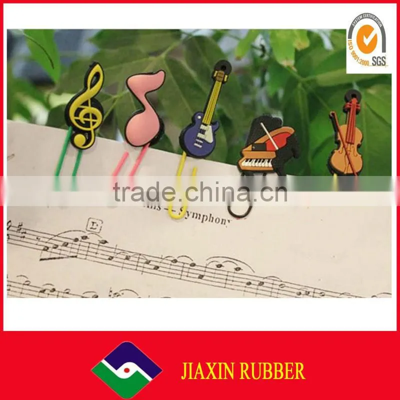 Hot Selling Wholesale New Design Funny silicone bookmark