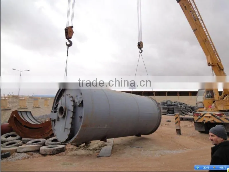 Up-dated Technology Garbage Recycling Plant Type Tyre Recycling Equipment For Fuel Oil