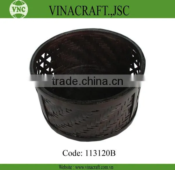 Eco-Friendly natural craft weaving bamboo basket