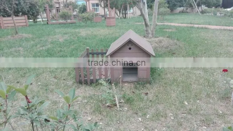 china outdoor rotproof cheap wpc dog house for large dogs