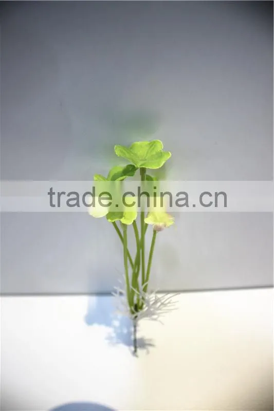 Home and outdoor garden edging christmas decoration 60cm or 24inches Height artificial small grass for green wall E03 0706