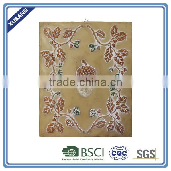 pine cone Poly resin WALL DECOR