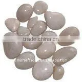 Chinese White Natural Pebbles and Cobble Stone