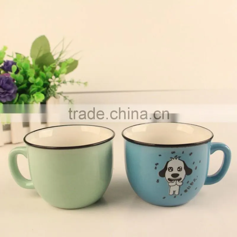 2017 new gift ceramic specialized coffee mug for new year