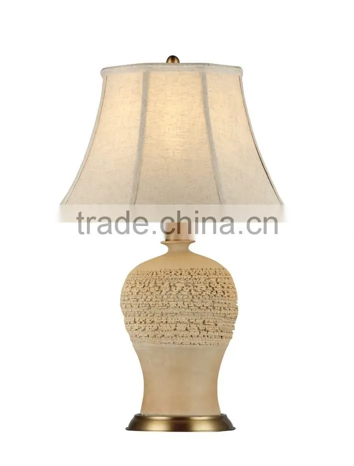 BISINI Luxury Antique Crack Patten Ceramic Lamp